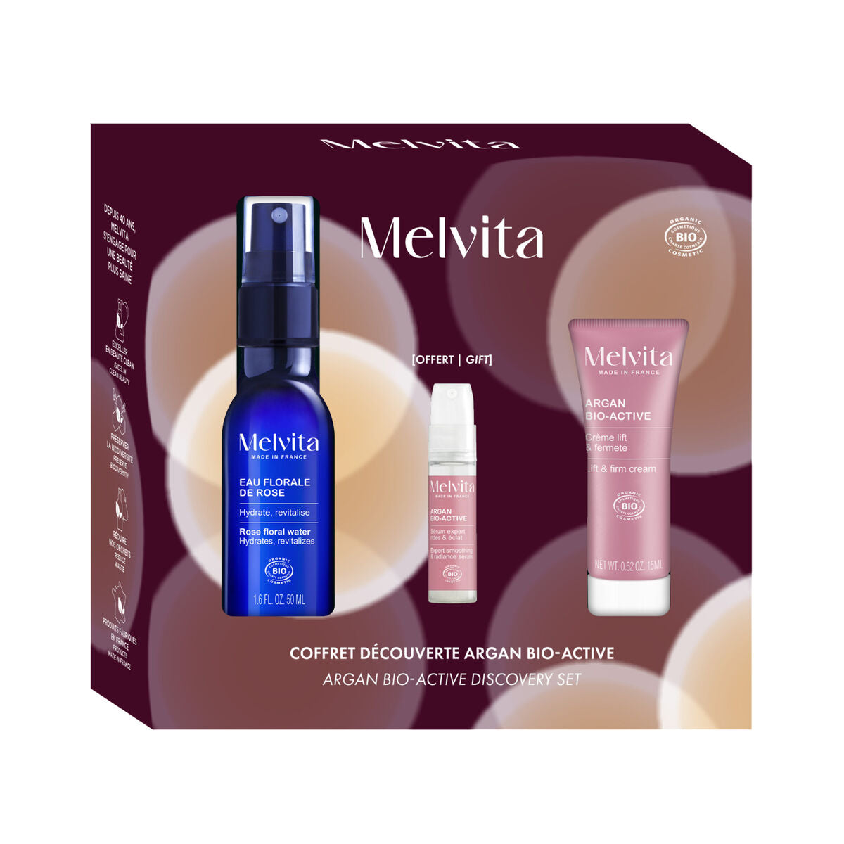 Melvita Set De Maquillage Melvita Argán Bio 2 Pièces