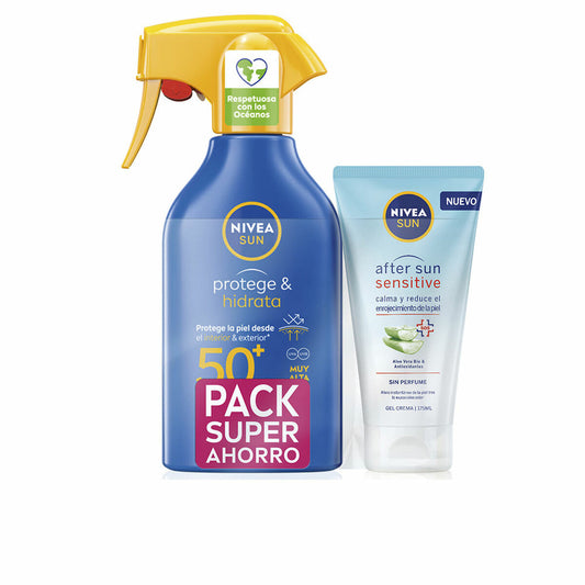 Nivea Set De Protection Solaire Nivea Spf 50 2 Pièces